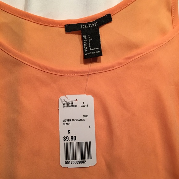 🧡NEW forever 21 Orange tank top🧡 - Picture 4 of 4